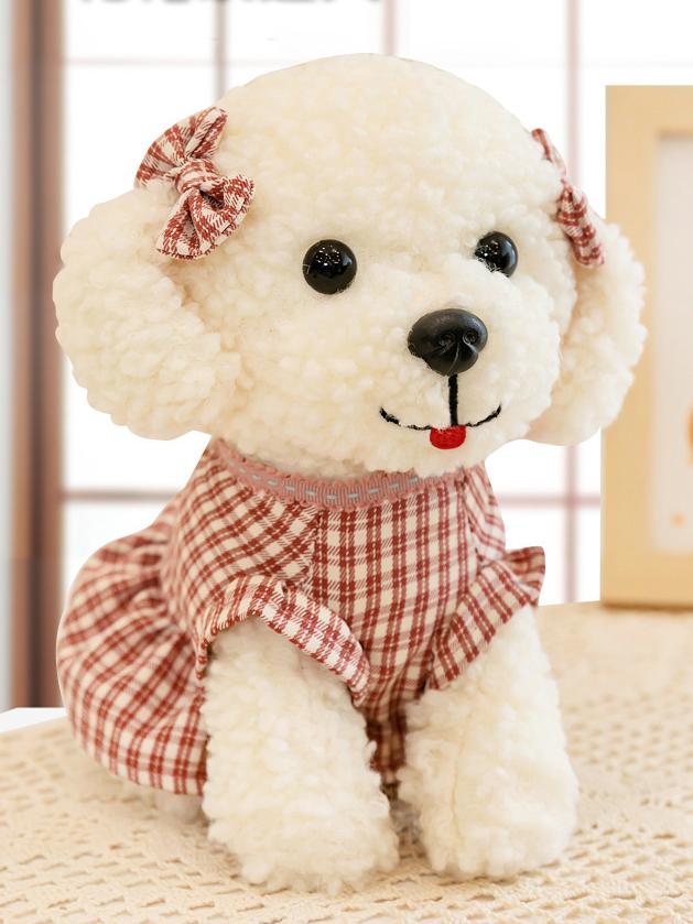 Cartoon Teddy Dog Plush Toy Puppy Doll,SooSweetShop.ca