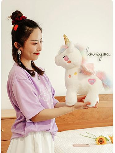 Fantasy unicorn plush toy 40cm,SooSweetShop.ca