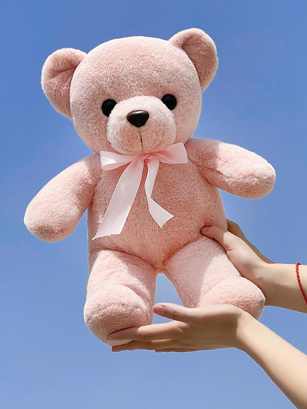 Bow Tie Cute Teddy Bear Plush Toy for Girls Small Gift 40cm,SooSweetShop.ca