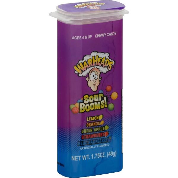 Warheads Sour Booms Assorted Flavors, Canadian Online Candy and Stuffed Animal Shop, SooSweet Shop DBA Sweet Factory
