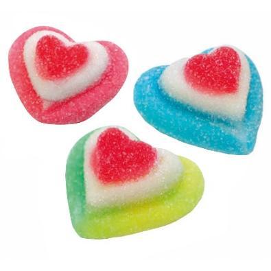 Sour GummyTriple Hearts, Canadian Online Candy and Stuffed Animal Shop, SooSweet Shop DBA Sweet Factory