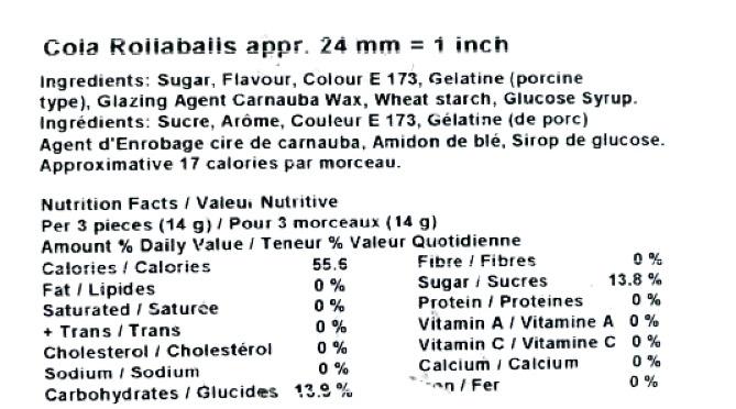 Silver Cola Balls Coke Balls 1 inch,SooSweetShop.ca