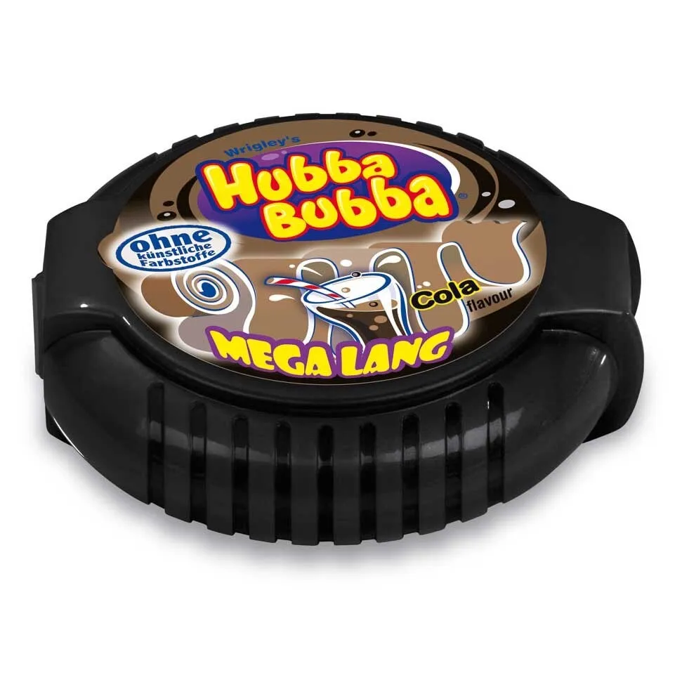 Hubba Bubba Cola Bubblegum Mega Long Tape,SooSweetShop.ca
