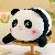 Plush Panda stuffed animal 40cm,SooSweetShop.ca