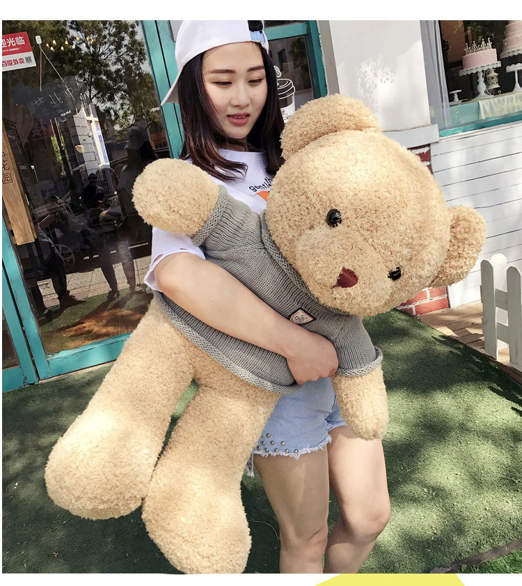 Good Quality Teddy Bear with Sweater, Canadian Online Candy and Stuffed Animal Shop, SooSweet Shop DBA Sweet Factory
