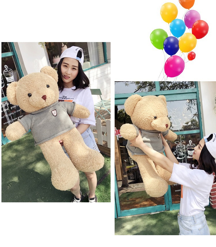 Good Quality Teddy Bear with Sweater, Canadian Online Candy and Stuffed Animal Shop, SooSweet Shop DBA Sweet Factory